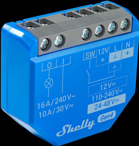 Produktbild Shelly 1 Gen4 (Schaltaktor)