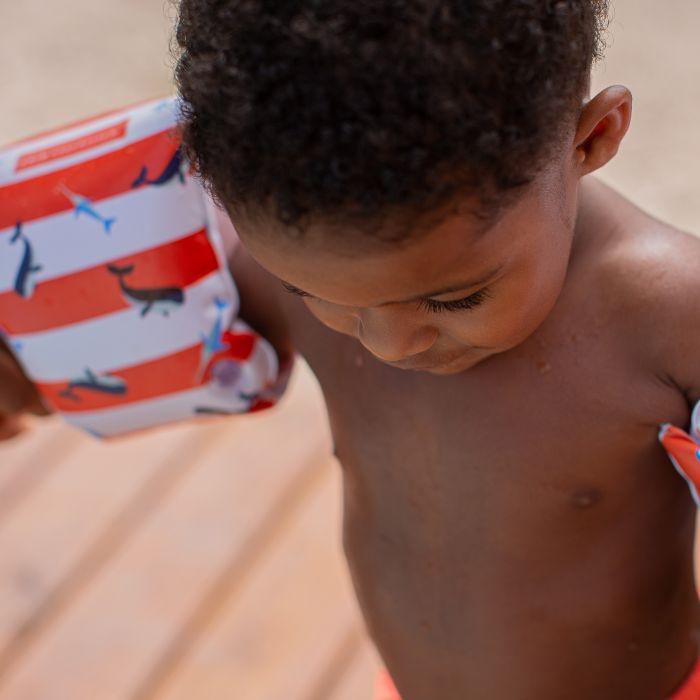 Immagine prodotto Swim Essentials Galleggianti 2-6 anni Balena Rosso/Bianco