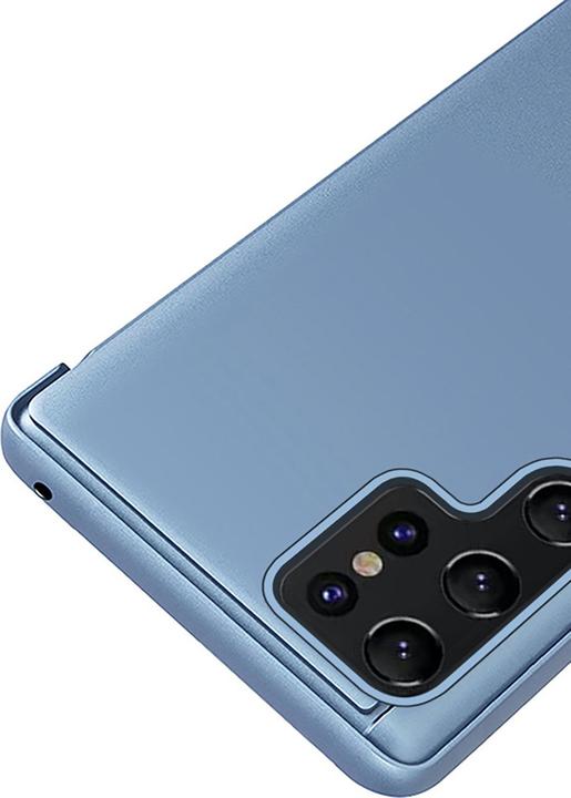 Produktbild Hurtel Back panel cover Clear View Case for Samsung Galaxy A56 Cover with Flip - Blue (Samsung Galaxy A56)