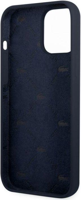 Actual product image Lacoste iPhone 13 Pro Max Liquid Silicone Glossy Printing Logo Case (Apple iPhone 13 Pro Max)
