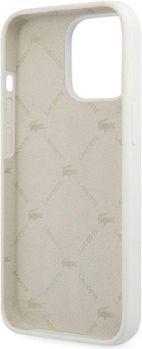 Actual product image Lacoste iPhone 13 Pro Max Liquid Silicone Allover Pattern Case (Apple iPhone 13 Pro Max)