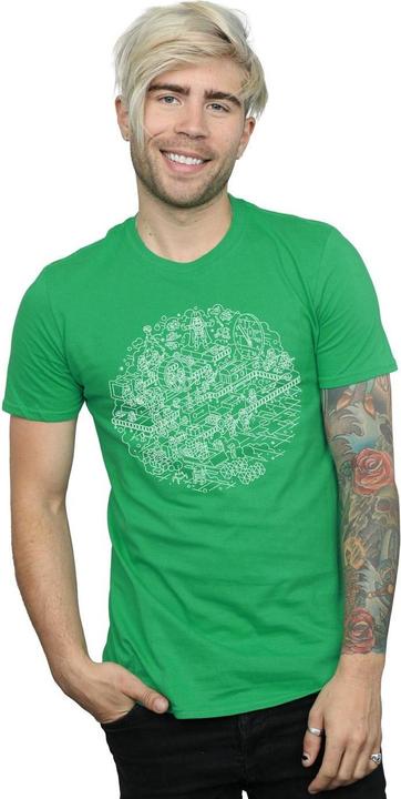 Produktbild Star Wars Christmas Death Star TShirt (XXL)