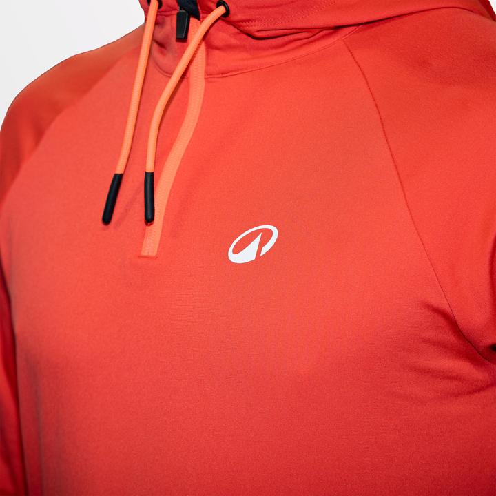 Image du produit Kuikma Sweat de padel technique avec capuche homme - pro rouge (XL)