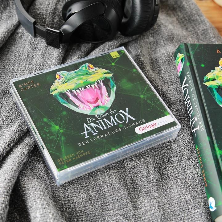Actual product image The Heirs of Animox 4 The Betrayal of the Caiman (Maren Illinger, Uticha Marmon, Peter fights, Aimee Carter, German)