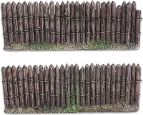 Produktbild Tabletop-Art Gelände Holzpalisade 28 mm 6 Teile