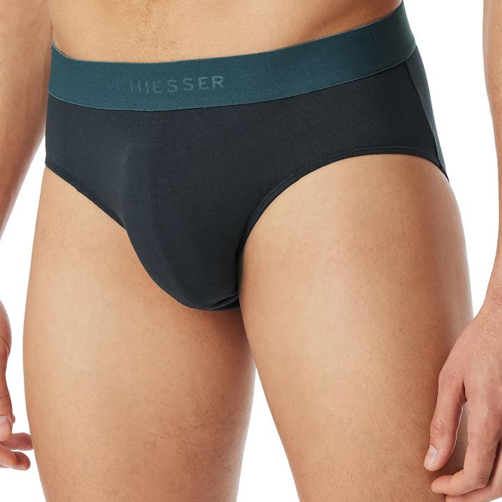 Produktbild Schiesser 3er Pack 95/5 Organic Cotton Rio Slip / Unterhose (8, XXL, 3er Pack)