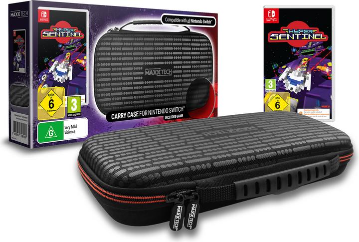 Produktbild Maxx Tech Premium Carry Case & Hyper Sentinel Bundle for Nintendo Switch & Switch 2 (Switch, Switch Lite, Switch OLED)