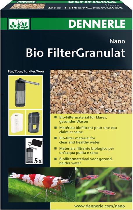 Dennerle Nano Bio Filter Granulat 200ml (300 l, Innenfilter, Süsswasser)