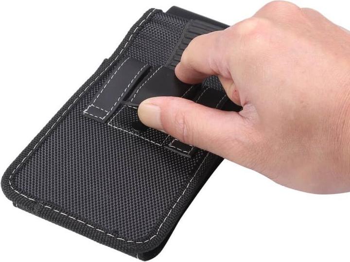 Image du produit Cover-Discount Poche verticale pour ceinture Oxford avec clip 16.2cm / L