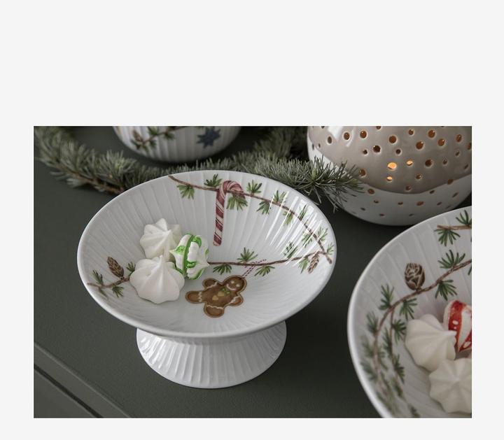 Produktbild Kähler Hammershoi Jul Weihnachtsschale mit Fuss (23 cm, 1 x)