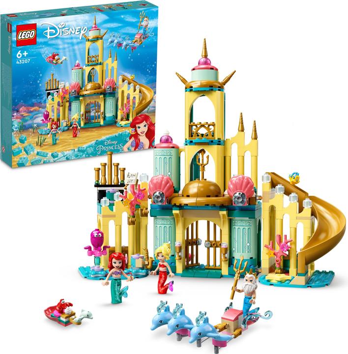 Produktbild LEGO Arielles Unterwasserschloss (43207, LEGO Disney)