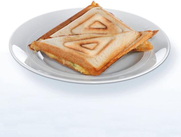 Produktbild Cloer Sandwichmaker 4 XXL Sandwiches, Diagonal