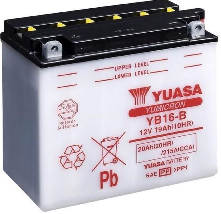 Yuasa Garanzia limitata di 6 mesi (12 V, 19 Ah, 215 A)