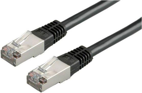 Immagine prodotto RND Electronics Cavo patch, connettore RJ45 - connettore RJ45, Cat 6, S/FTP, 5m, nero (S/FTP, CAT6, 5 m)