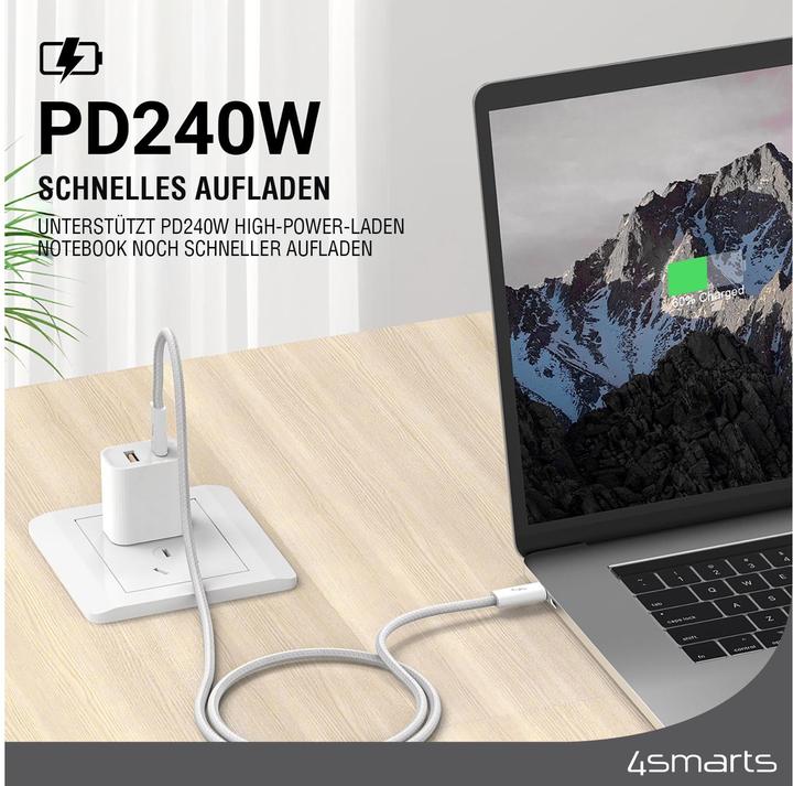 Immagine prodotto 4smarts USB C – USB C (3 m, USB 3.2 Gen 1)