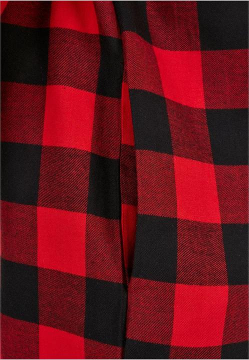 Actual product image Urban Classics Ladies Oversized Check Flannel Shirt Dress (M)