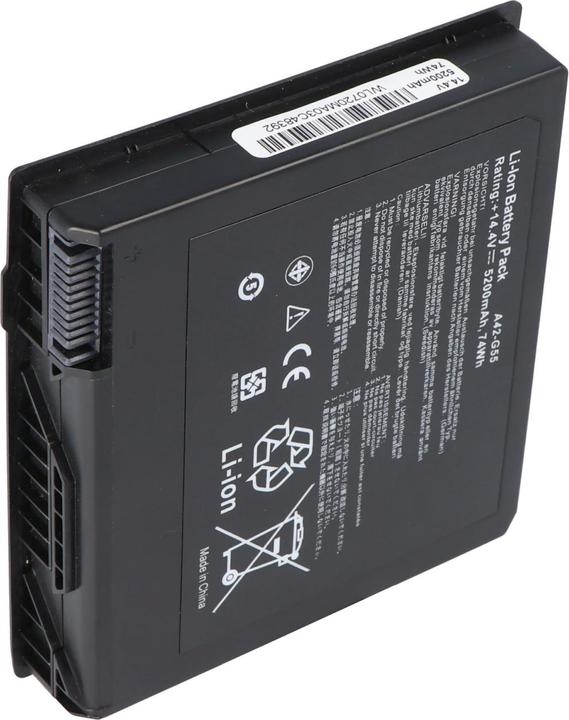 Actual product image AccuCell ASUS G55 G55V battery (5200 mAh)