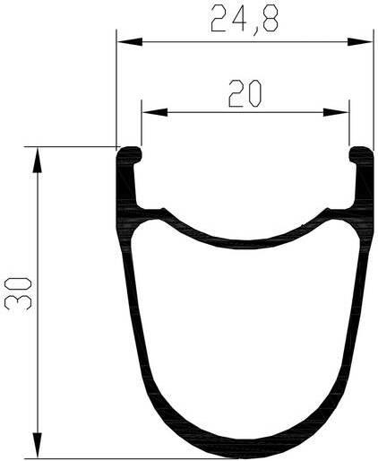 Produktbild Novatec 30 Disc (Laufradsatz, 28")