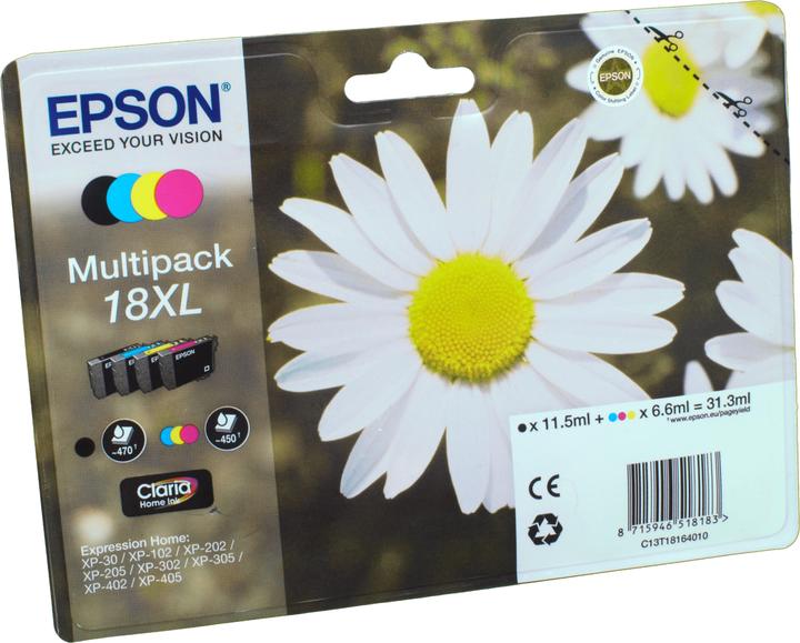 Produktbild Epson 18XL Multipack - Druckerpatrone (M, BK, C, Y)
