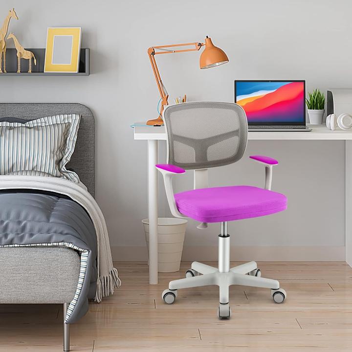 Actual product image Milkii Kinderbürostuhl Ergo, Mesh Lila