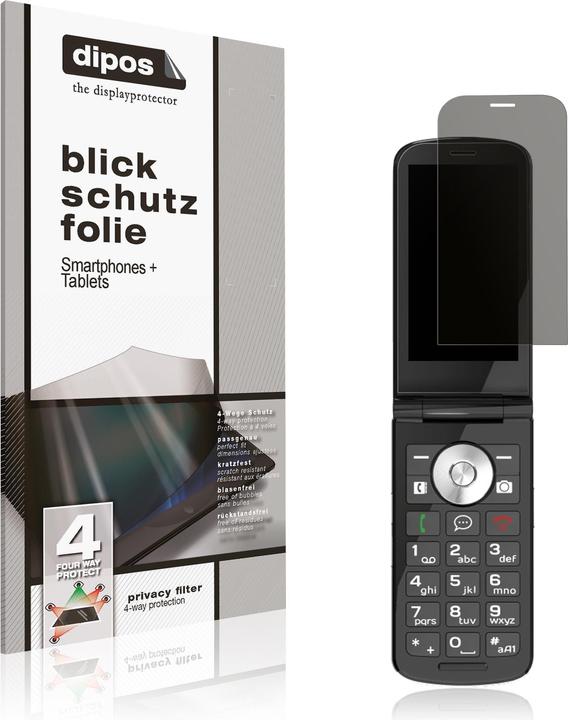 Produktbild Dipos Privacy Blickschutzfolie 4-Way (1 Stück, Emporia TouchSmart)
