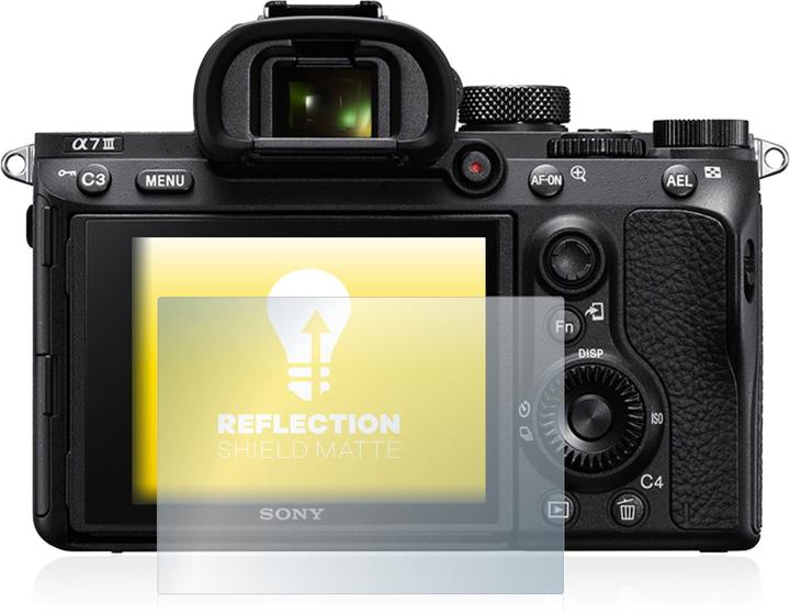 Actual product image upscreen Reflection Shield Protector Matte (Screen protector, alpha 7 III)
