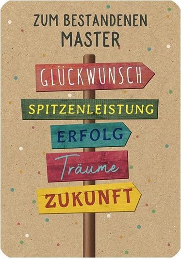 Image du produit Taurus Kunstkarten Karte Bestandenen Master