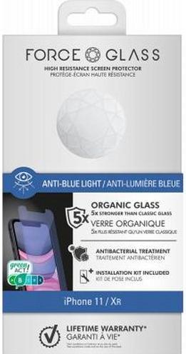 Actual product image Bigben Connected Display protection with blue light filter (1 Piece, Apple iPhone XR, K11)