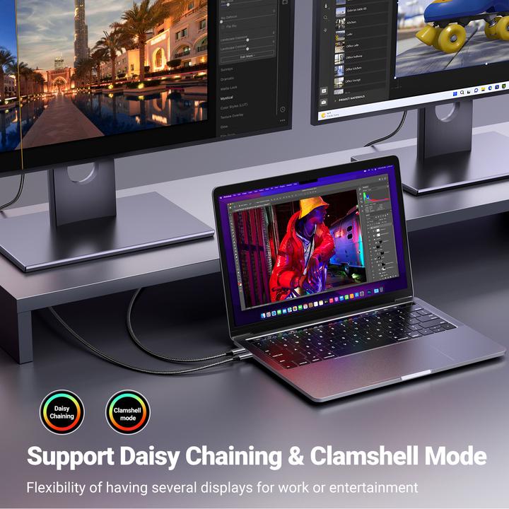 Produktbild Ugreen USB C — DisplayPort (1 m, USB Typ C)