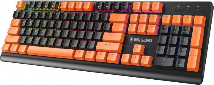 Produktbild Yenkee DESTROYER WT300 mechanische Tastatur mit Hintergrundbeleuchtung für Gamer – limitierte Version WORLD (Eng. Int.)