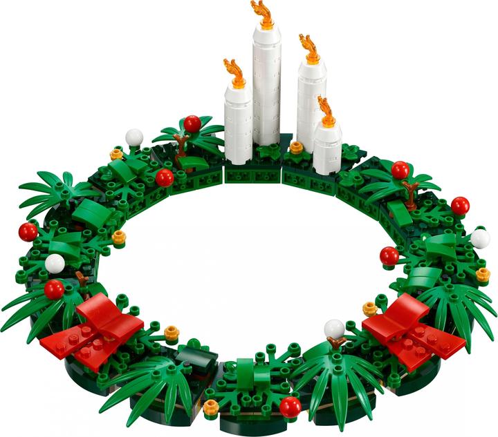 Actual product image LEGO 2-in-1 Advent Wreath (40426, LEGO Rare Sets)