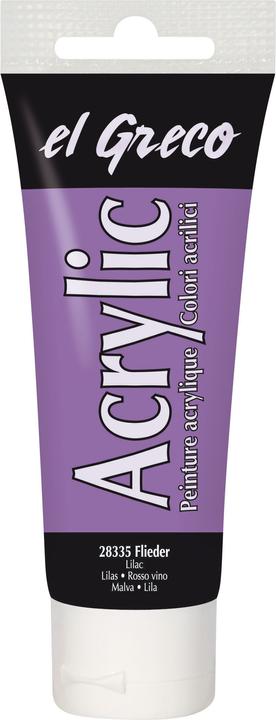 Image du produit Kreul el Greco Acrylic 75ml (Lilas, 75 ml)