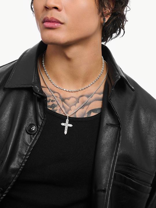 Actual product image Thomas Sabo Anchor chain long (925 sterling silver, 40 - 45 cm)