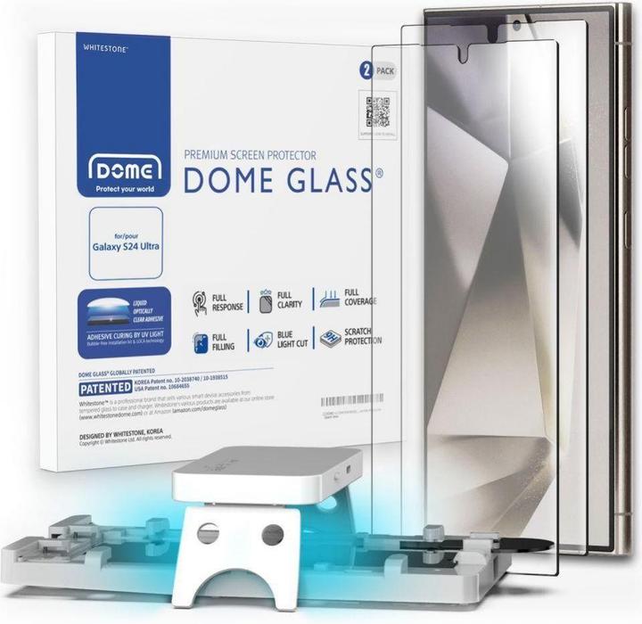 Whitestone Dome Glass (2 Piece, Samsung Galaxy S21)