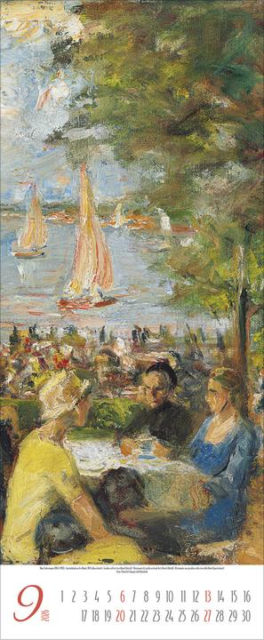 Produktbild Impressionisten 2026 (28.5 x 69 cm, Französisch, Englisch)