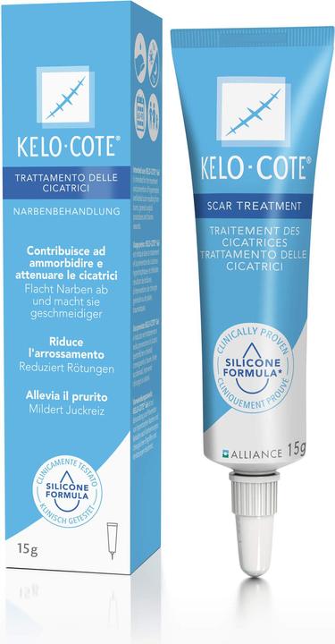 Actual product image Kelo-Cote Silicone gel for scar treatment Tb 15 g (Gel)