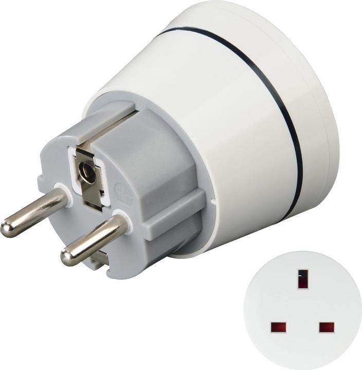 Produktbild Hama Reiseadapter Typ G, 3-polig, für Geräte aus England, Commonwealth und UK