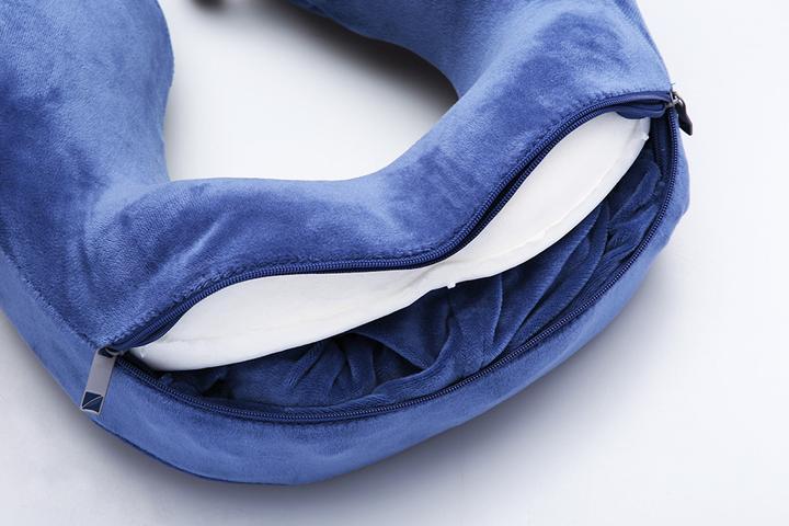 Immagine prodotto Travel Blue Nackenkissen mit Kapuze (Cuscino per testa e collo)