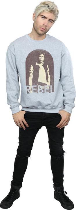 Immagine prodotto Star Wars Han Solo Rebel Felpa Uomo (M)