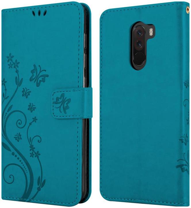 Actual product image Cadorabo Flower Book Cover (Xiaomi Pocophone F1)