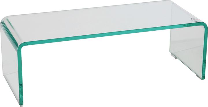 Produktbild Bhp TV-Aufsatz Glas Hagen 60cm klar (60 x 25 x 20 cm)