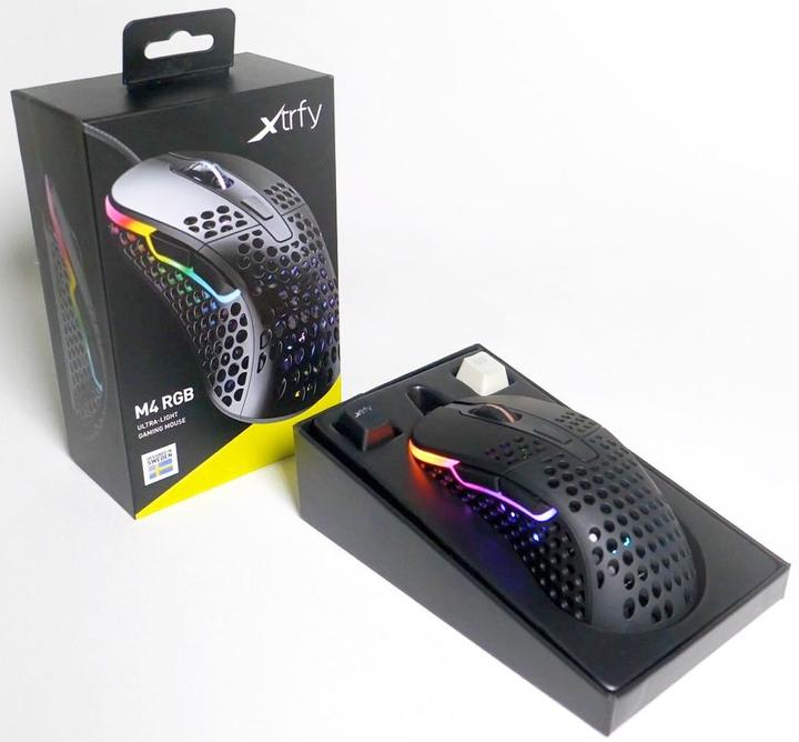 Actual product image CHERRY xtrfy M4 RGB (Cable)