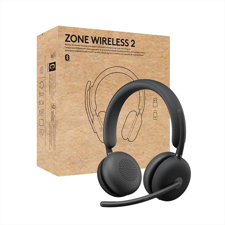 Image du produit Logitech Zone Wireless 2 (Sans fil, Filaire, USB-C)