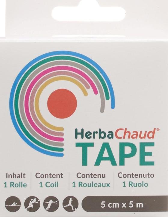 Image du produit HerbaChaud Tape 5cmx5m noir (5 m)