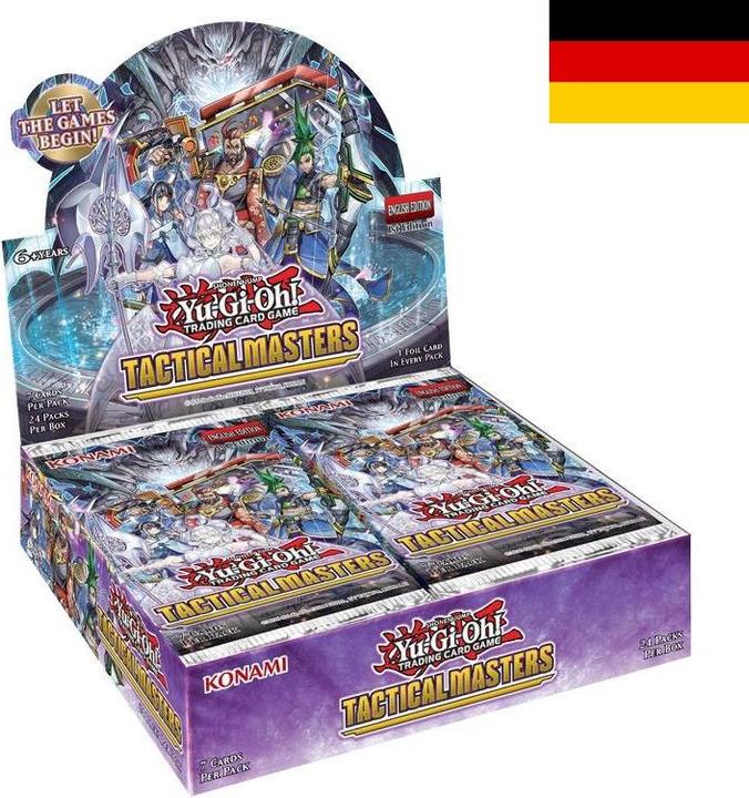 Produktbild Yu-Gi-Oh ! Tactical Masters Booster Display Deutsch (Deutsch, Booster Display)