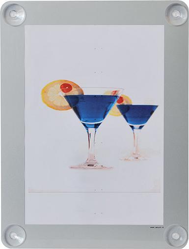 Immagine prodotto Securit Cornice per poster da finestra, DIN A4, grigio
