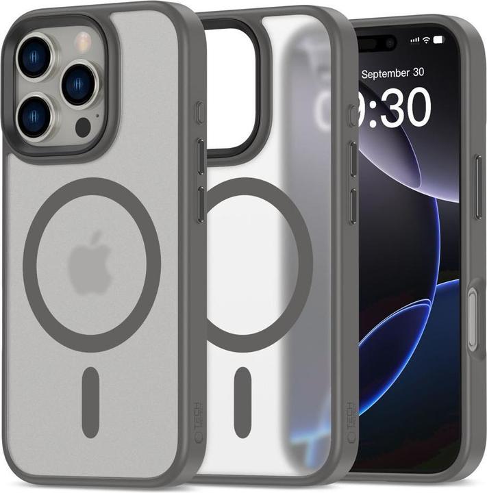 Produktbild Tech-Protect MagMat MagSafe case for iPhone 16 Pro Max - titanium (Apple iPhone 16 Pro Max)
