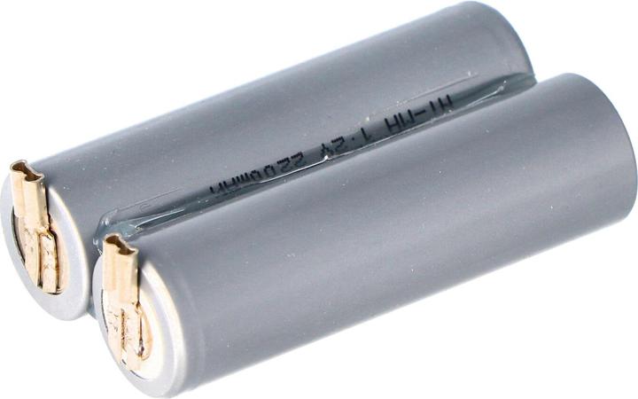 Produktbild AccuCell Akku Moser Ermila Genio Plus Genius Akku 1854-0078 (2 Stk., 2100 mAh)