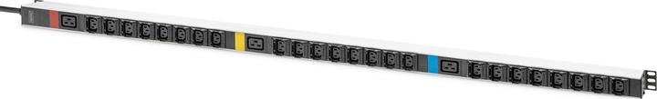 Produktbild Digitus Basis IT PDU, 3-phasig 16A, 24 x C13, 3 x C19, 3 m Zuleitung, IEC 60309 16 A Stecker