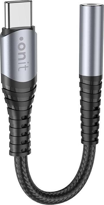 Image du produit Onit Adaptateur audio numérique USB-C vers 3,5 mm AUX (Numérique -> Analogique)
